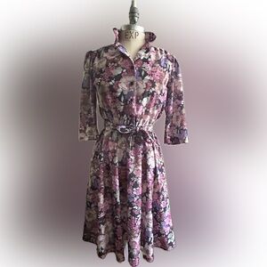 Vintage floral dress